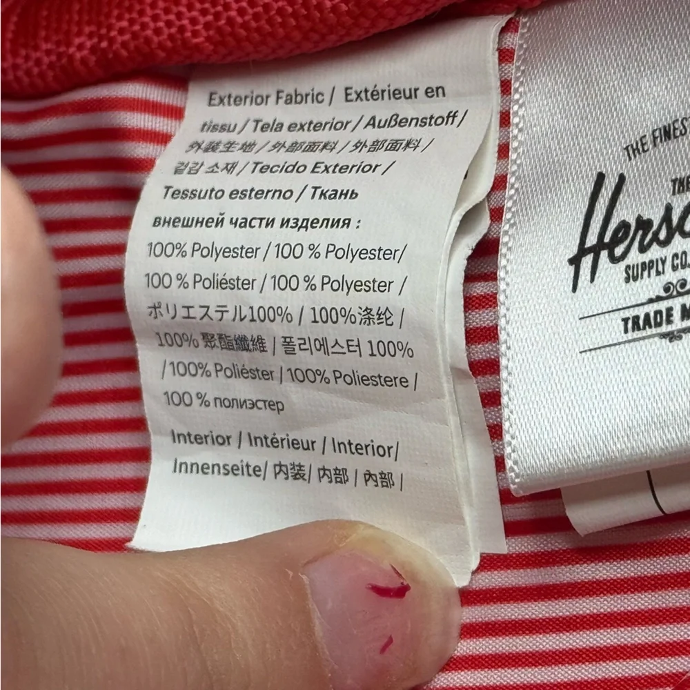 Herschel Supply Co. Nova Mid-Volume backpack in the "Roll Call Ash Rose" Bag - Picture 11 of 14